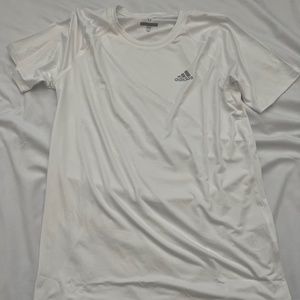 Adidas, men, white, tshirt, medium, New
